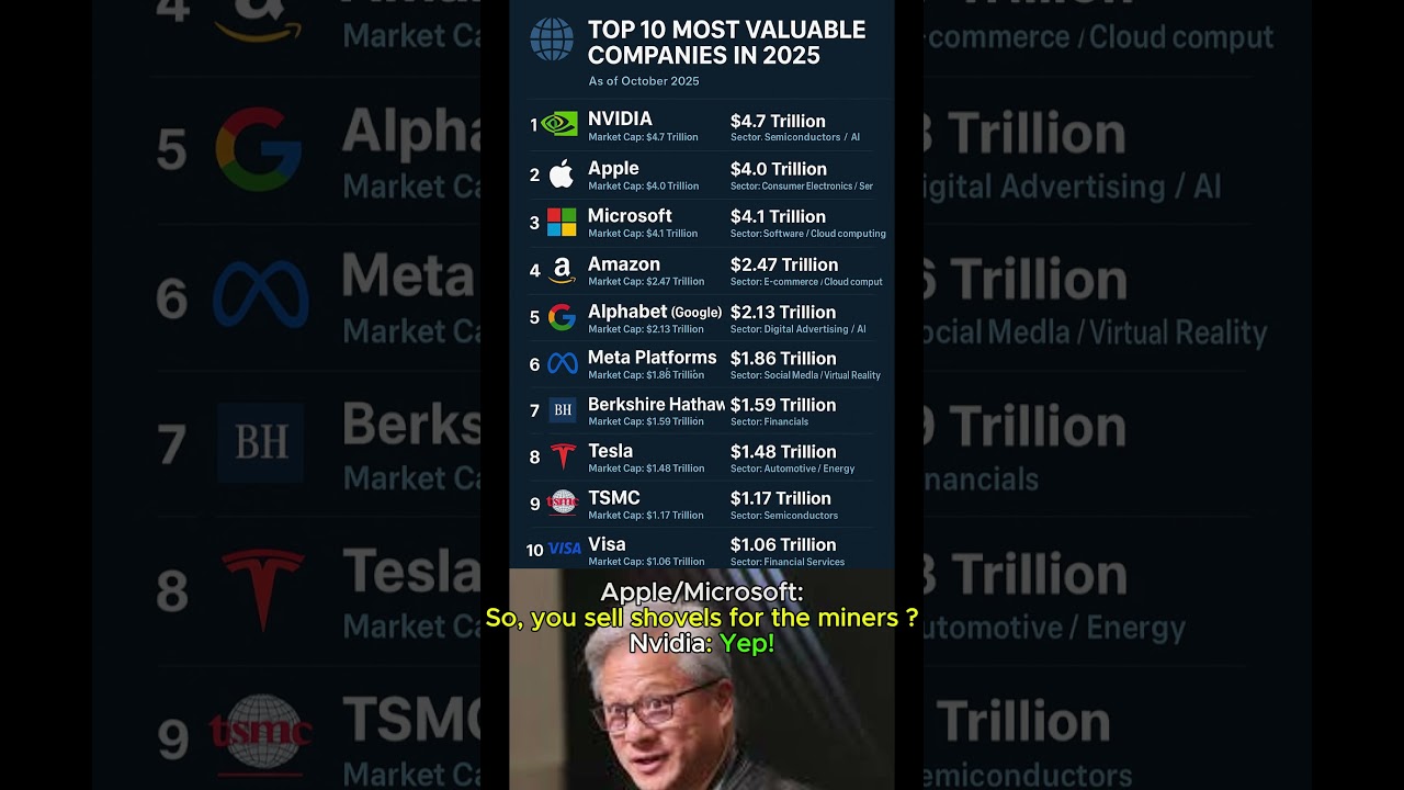 Top 10 Most Richest Companies  in the World