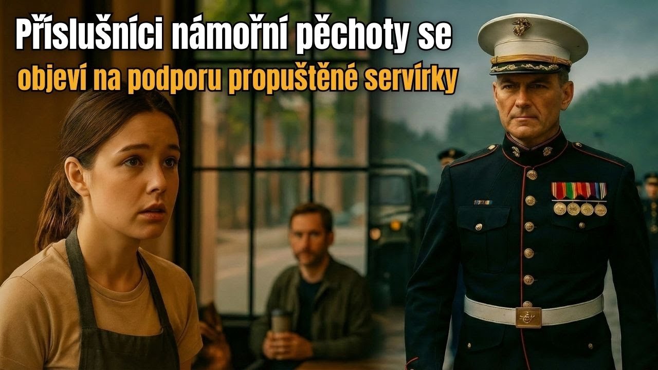 Vyhodili ji za pomoc psovi veterána! O pár minut později do kavárny vtrhli mariňáci.