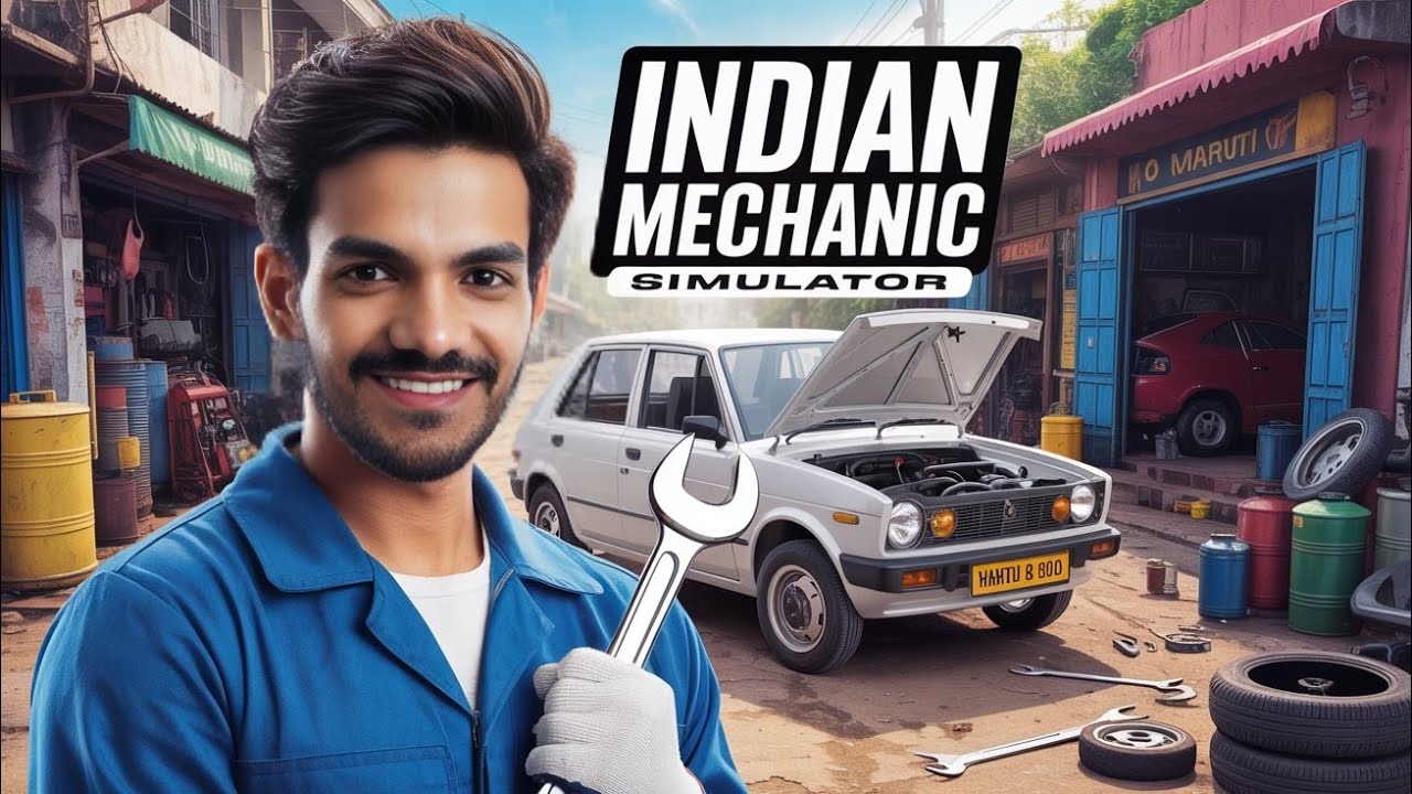MY NEW GAMEPLAY INDIAN MECHANIC SIMULATOR