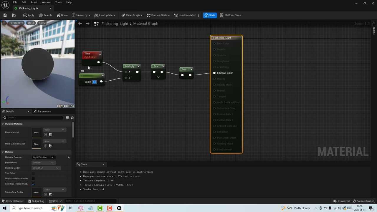 How To Make A Flickering Light Effect In Unreal Engine 5! - UE5 Tutorial