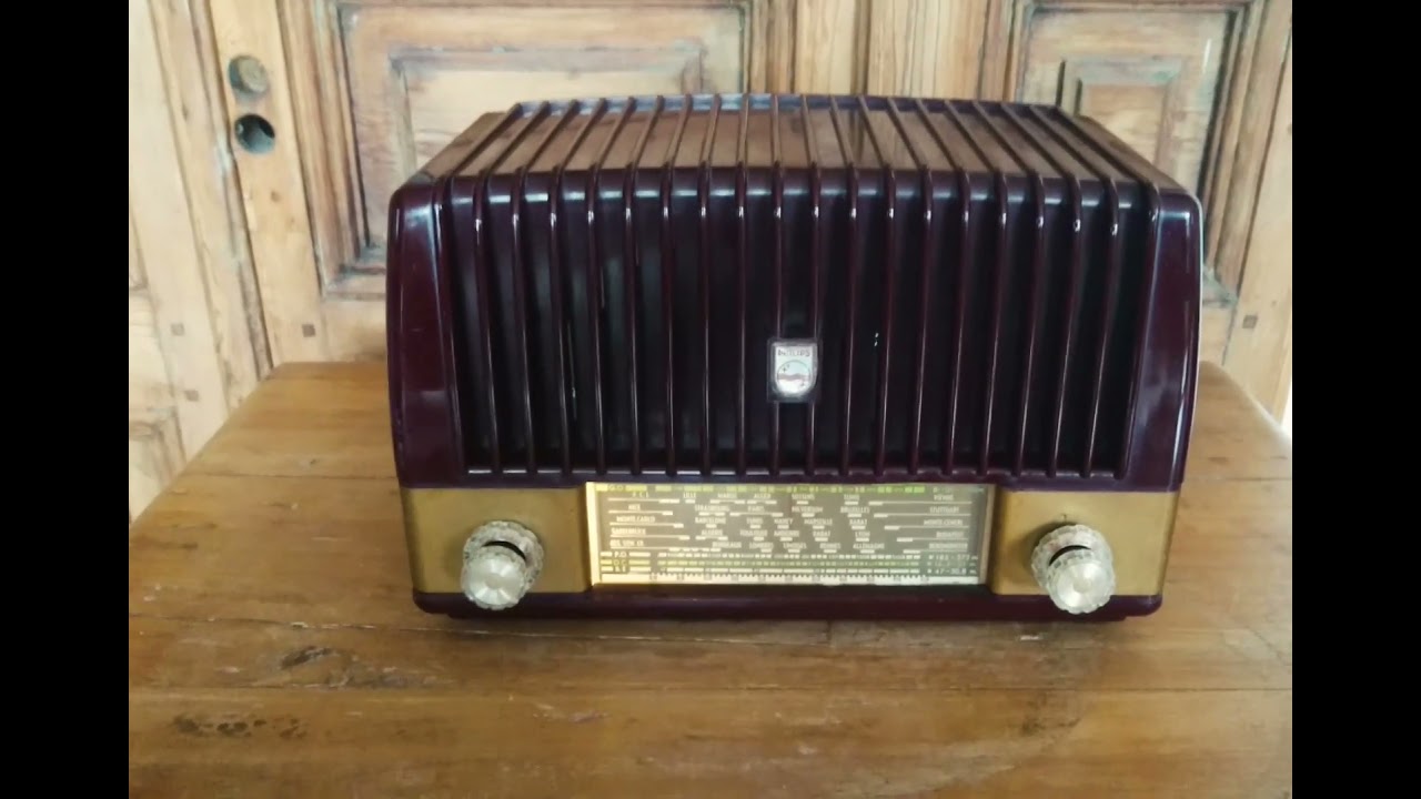 Radio Vintage Bluetooth 'Philips BF231U' (1953)