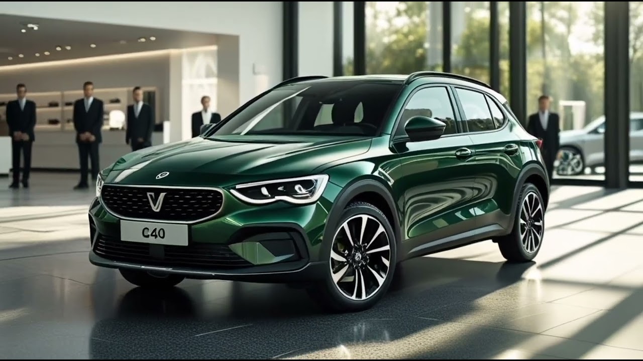 Новый Volga C40: элегантный кроссовер в современном шоуруме