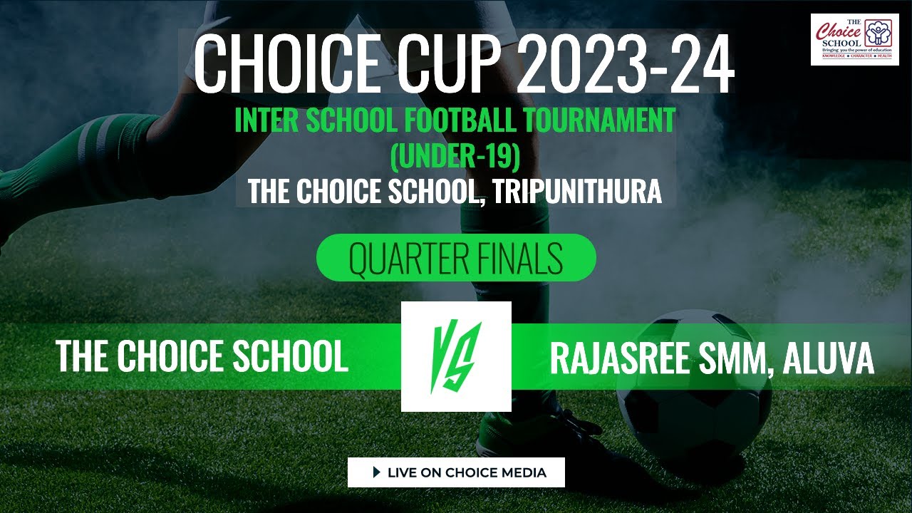 BOYS I THE CHOICE VS RAJASREE SMM ALUVA I THE CHOICE CUP 2023- 2024