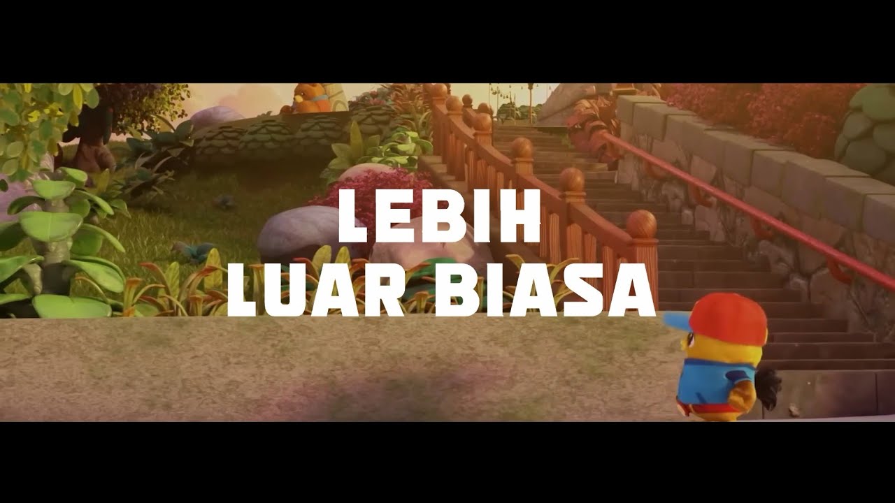 Luar Biasa - Hael Husaini I VIDEO LYRICS (Didi & Friends The Movie)