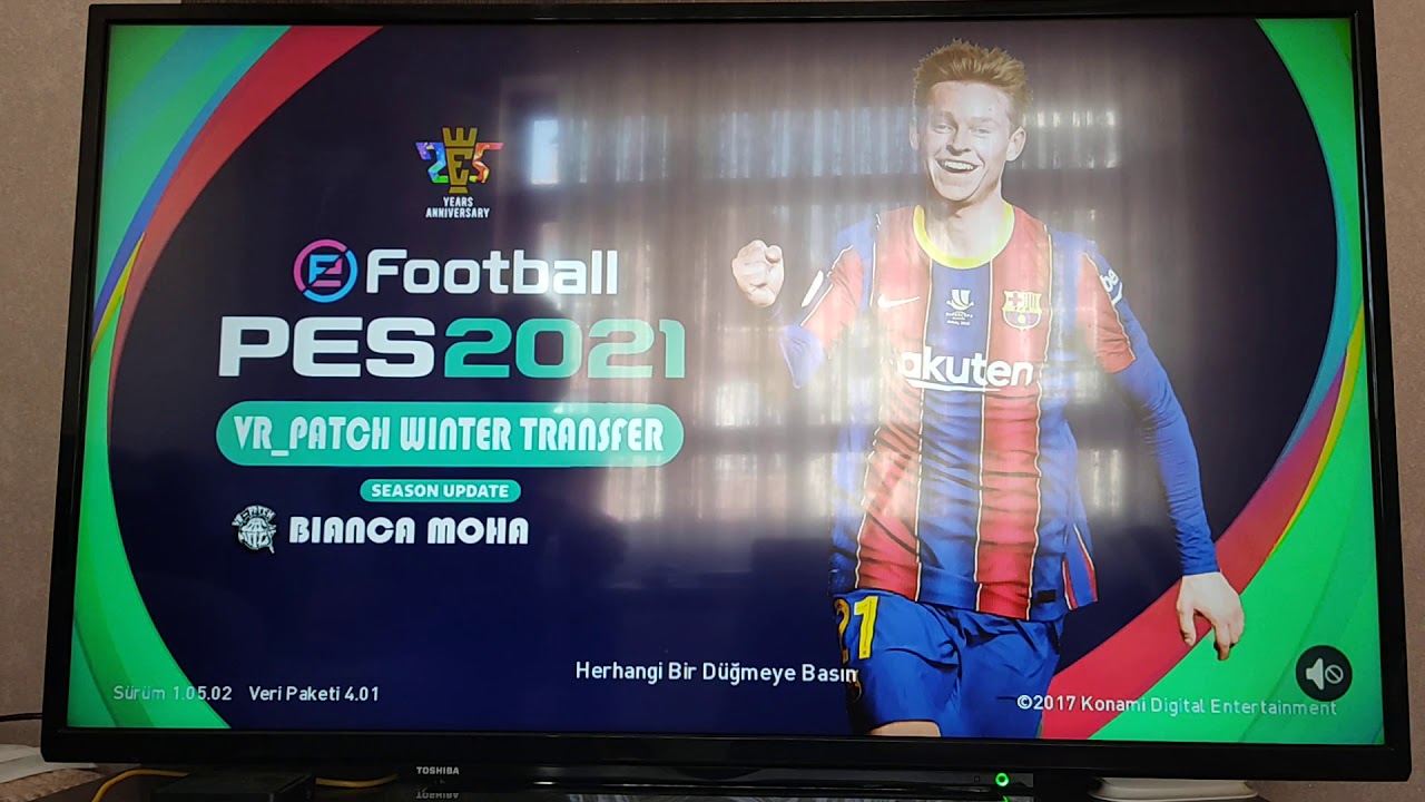 PES 2021 VR PATCH SEASON UPDATE  G&uuml;ncelleme