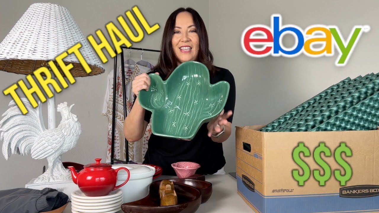 We Are Back - New eBay Account - Thrift With Us - See What We Picked Up - What Sold Already
