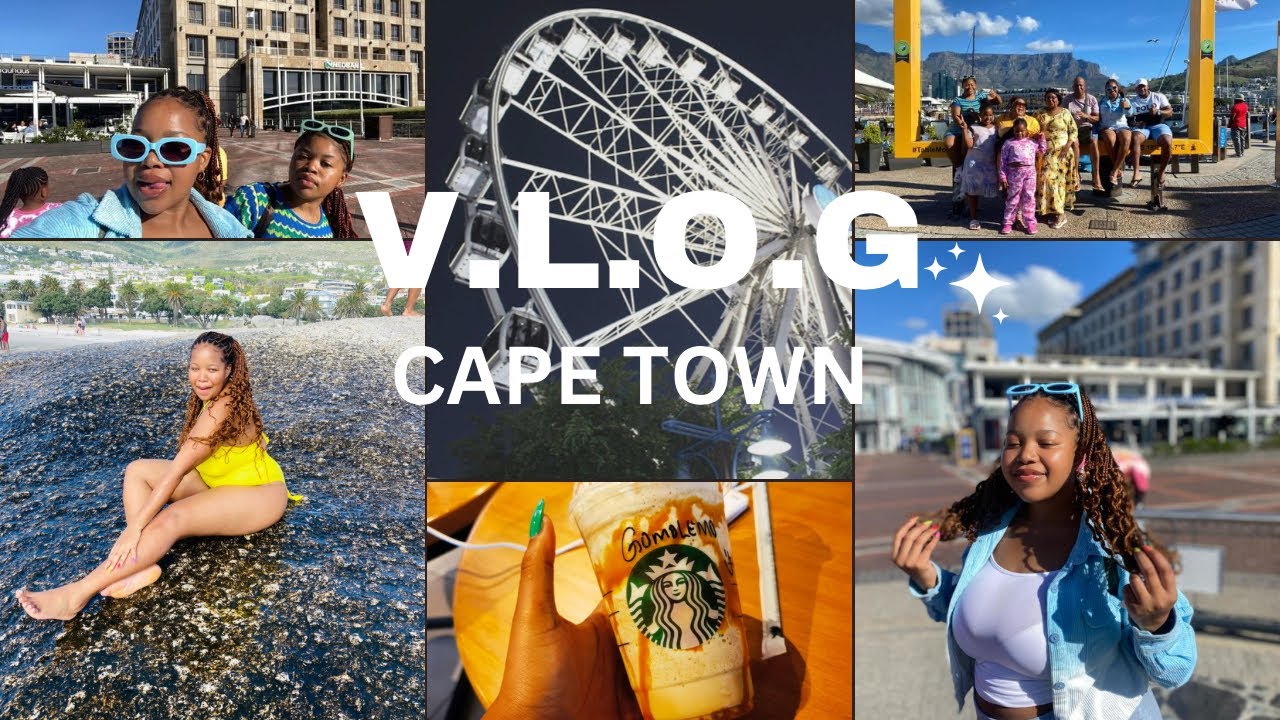 VLOG|Few Days In Cape Town| Meet my Family |Flip the bottle Challenge |South African YouTuber 🇿🇦