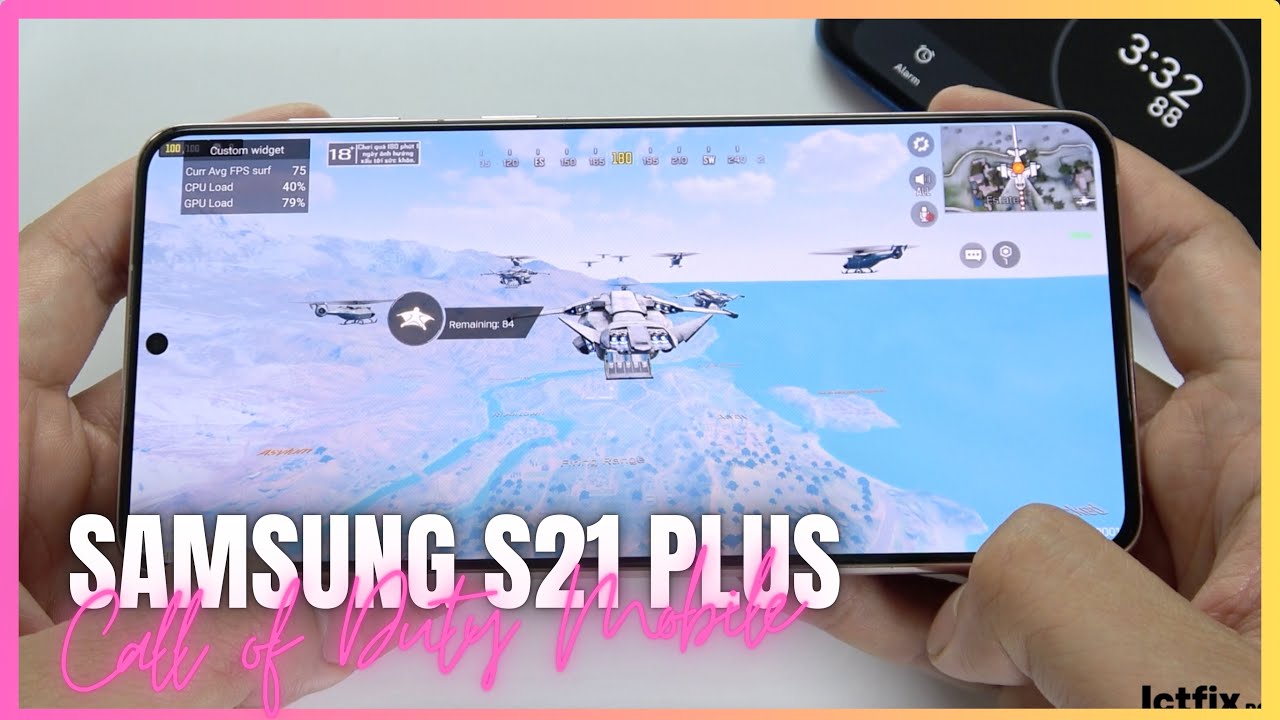 Samsung Galaxy S21 Plus Call of Duty Mobile Gaming test CODM Update | Exynos 2100, 120Hz Display