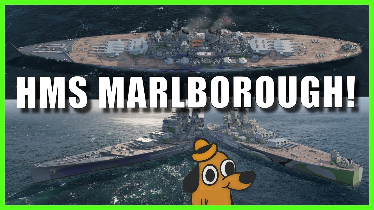 Marlborough British Battleships Dockyard World of Warships Wows Review