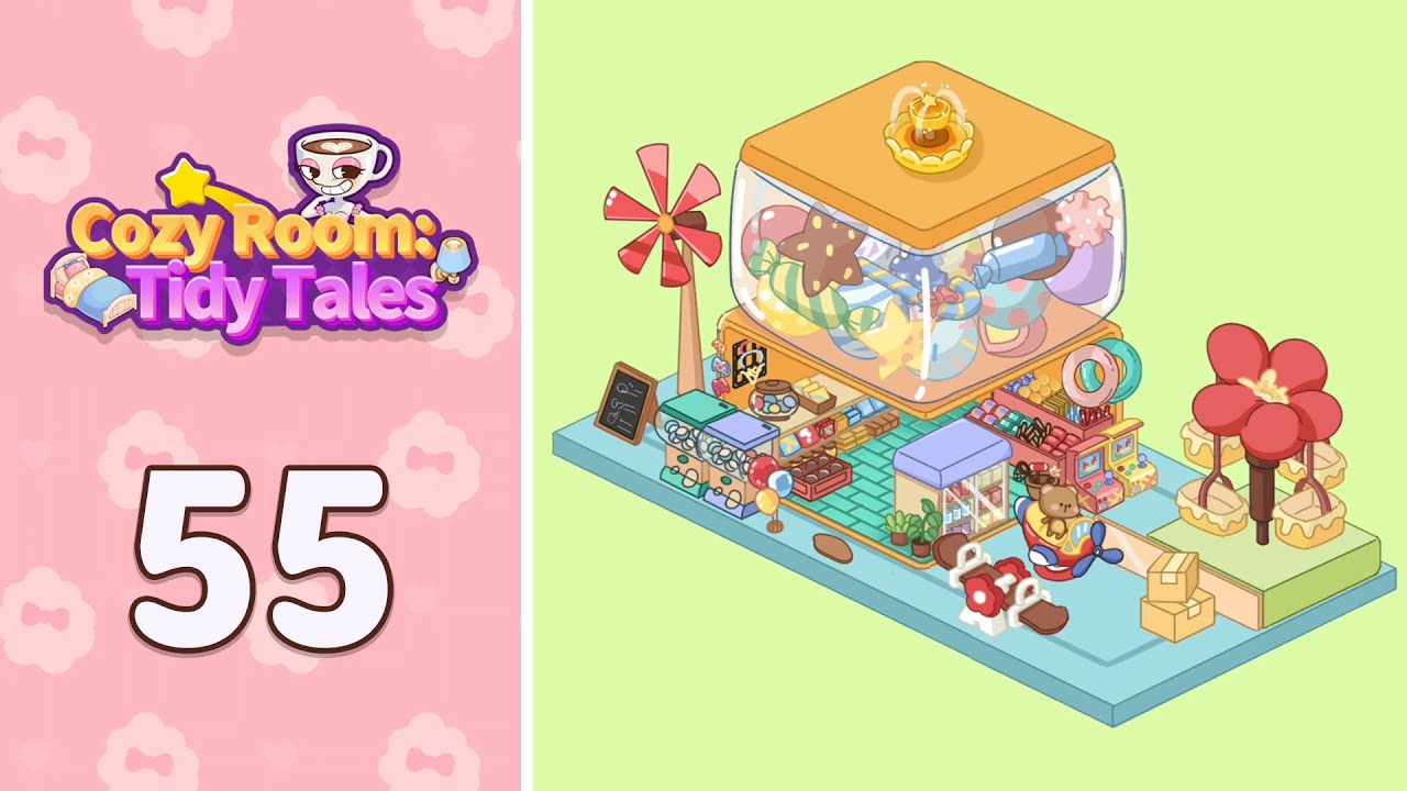 Cozy Room: Tidy Tales Level 55 Solution Walkthrough