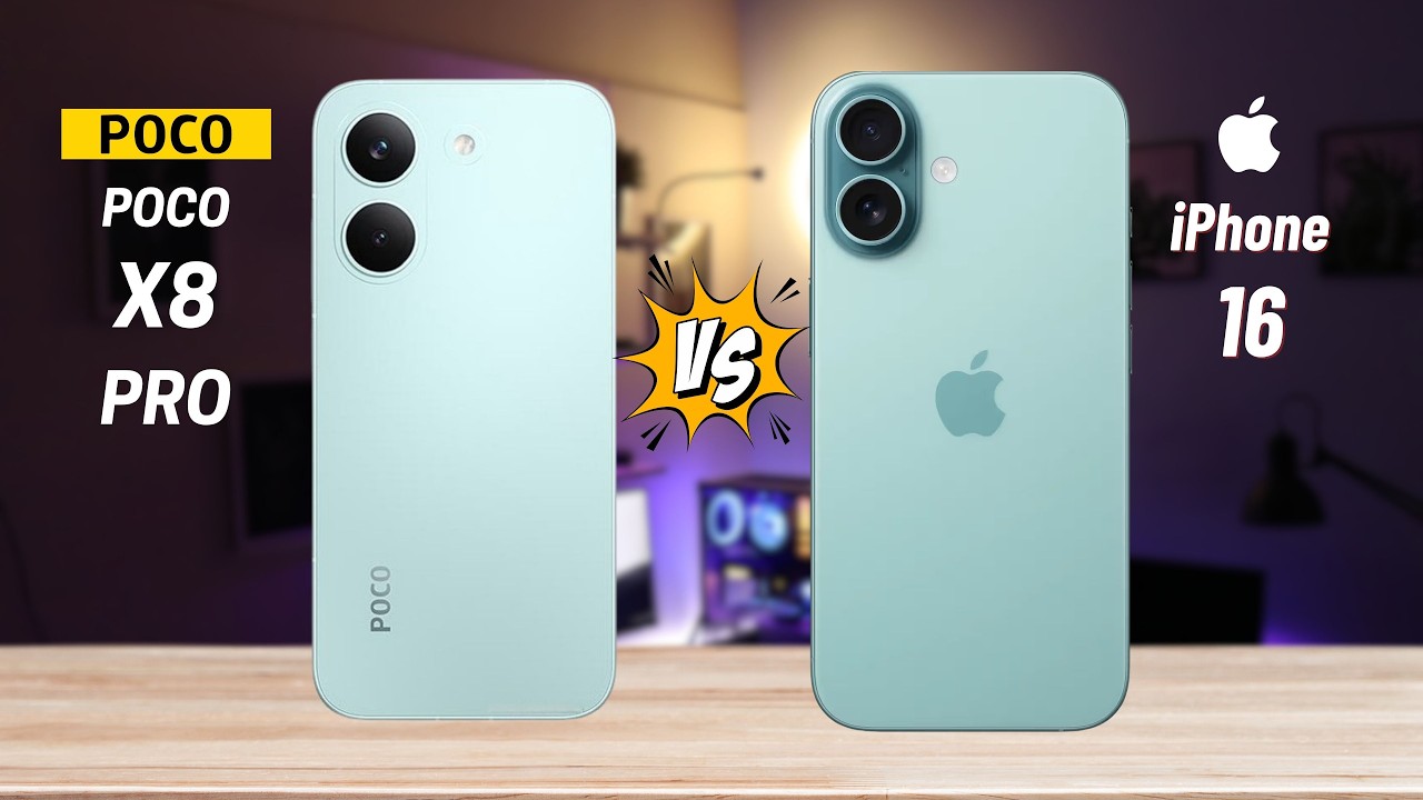 Poco X8 Pro vs iPhone 16 | Comparison