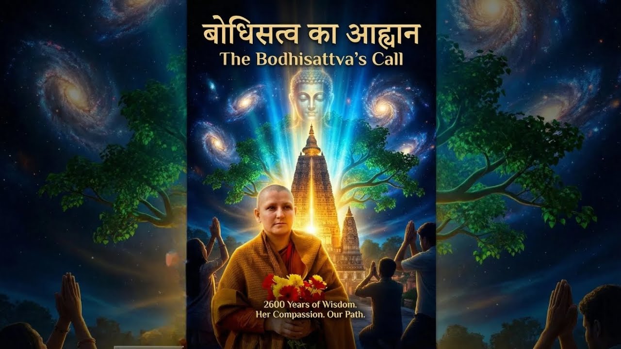 बोधिसत्व का आव्हान...The Bodhisatva's call by Vijay Singh inspired by Bhikkhuni Sakya Dhammadinna...