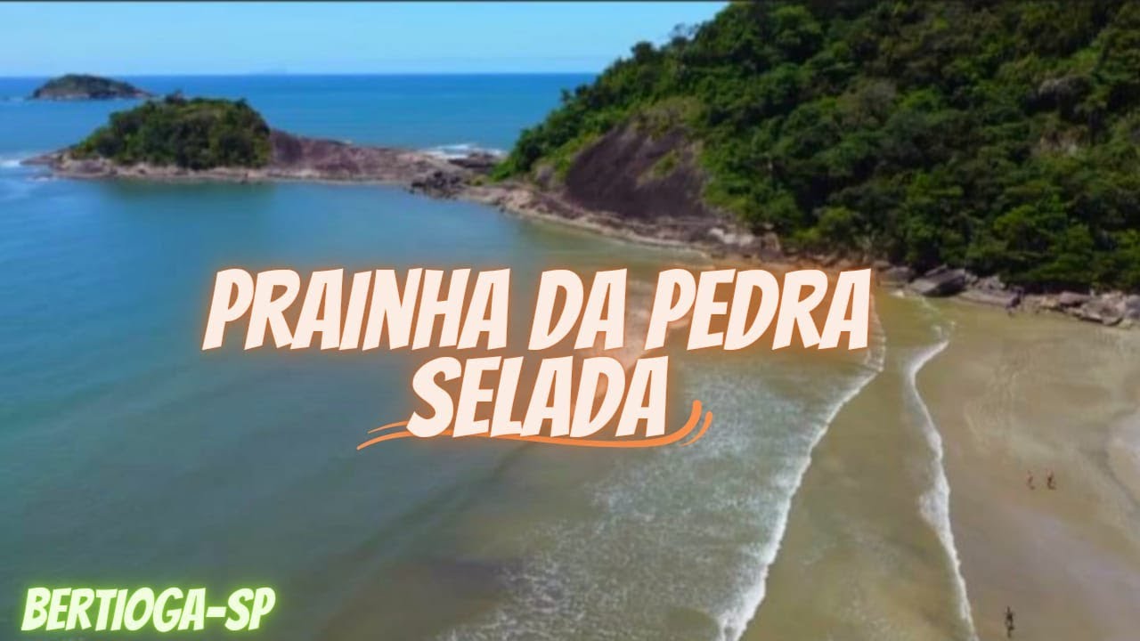 🌏Prainha da Pedra Selada- Bertioga-sp / UM PEDACINHO DO PARAÍSO/🏝