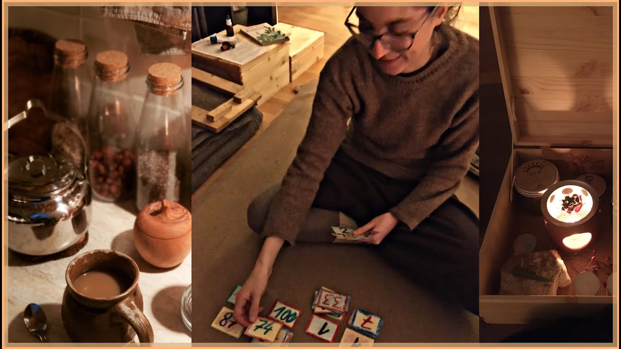 Dezember #VLOG6 | Dunkelheit, Minimalismus: Erinnerungskiste sortieren & Holztruhen |