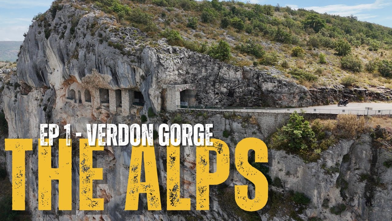 The Stunning Verdon Gorge - Solo Motorbike Adventure begins