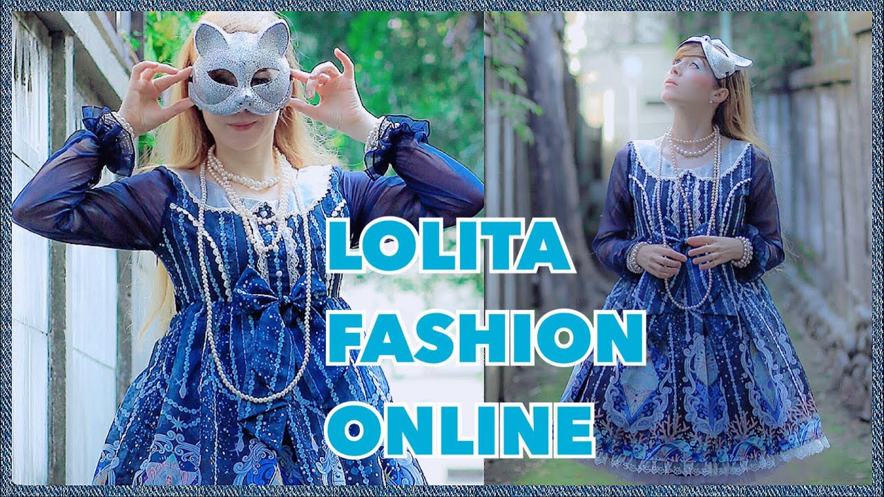 CHIFFON is the new BLACK! KAWAII MARINE PRINT DRESS UNBOXING ｜LOLITA FASHION ONLINE｜ Devilinspired