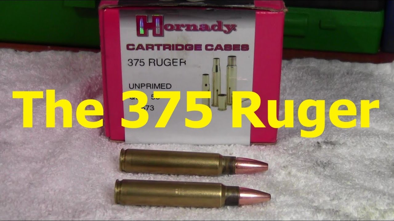 375 Ruger, хорошо спроектированный, но так и не прижившийся