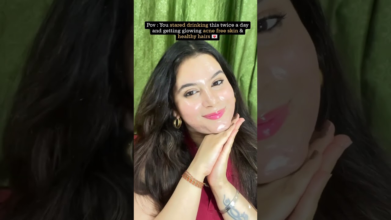 Drink for hormonal acne&rsquo;s | Spearmint tea for acne&rsquo;s | #skincare #acnetransformation #explore