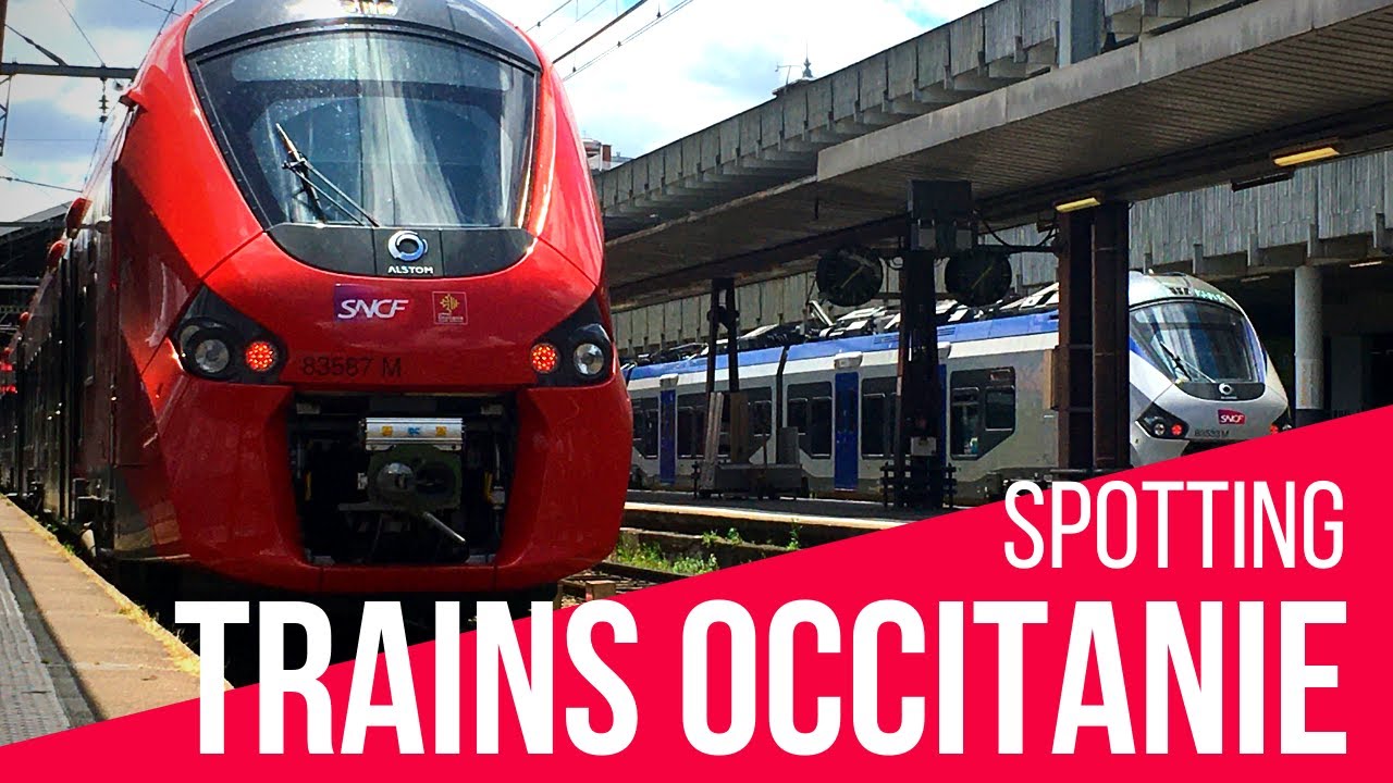 Trains en gares d'Occitanie - Nouvelle Livr&eacute;e TER liO
