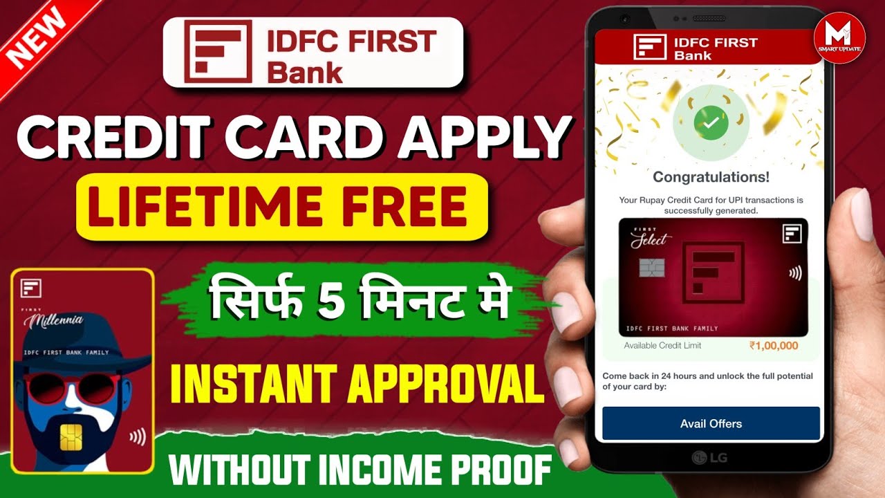 Idfc Bank Credit Card Apply Online Process 🎉 । How to Apply IDFC First Bank Credit Card 2025