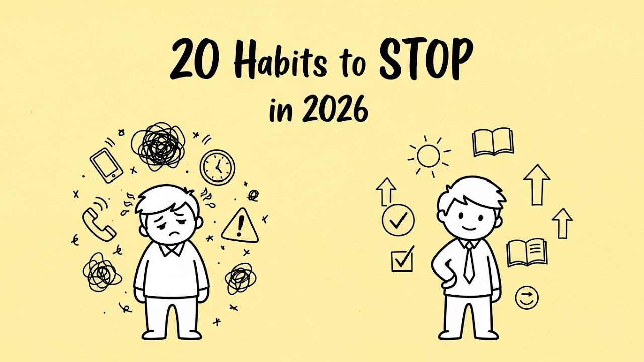 20 Habits You Must Avoid in 2026 To change your life Psychology Based mind Reset #habits #selfhelp