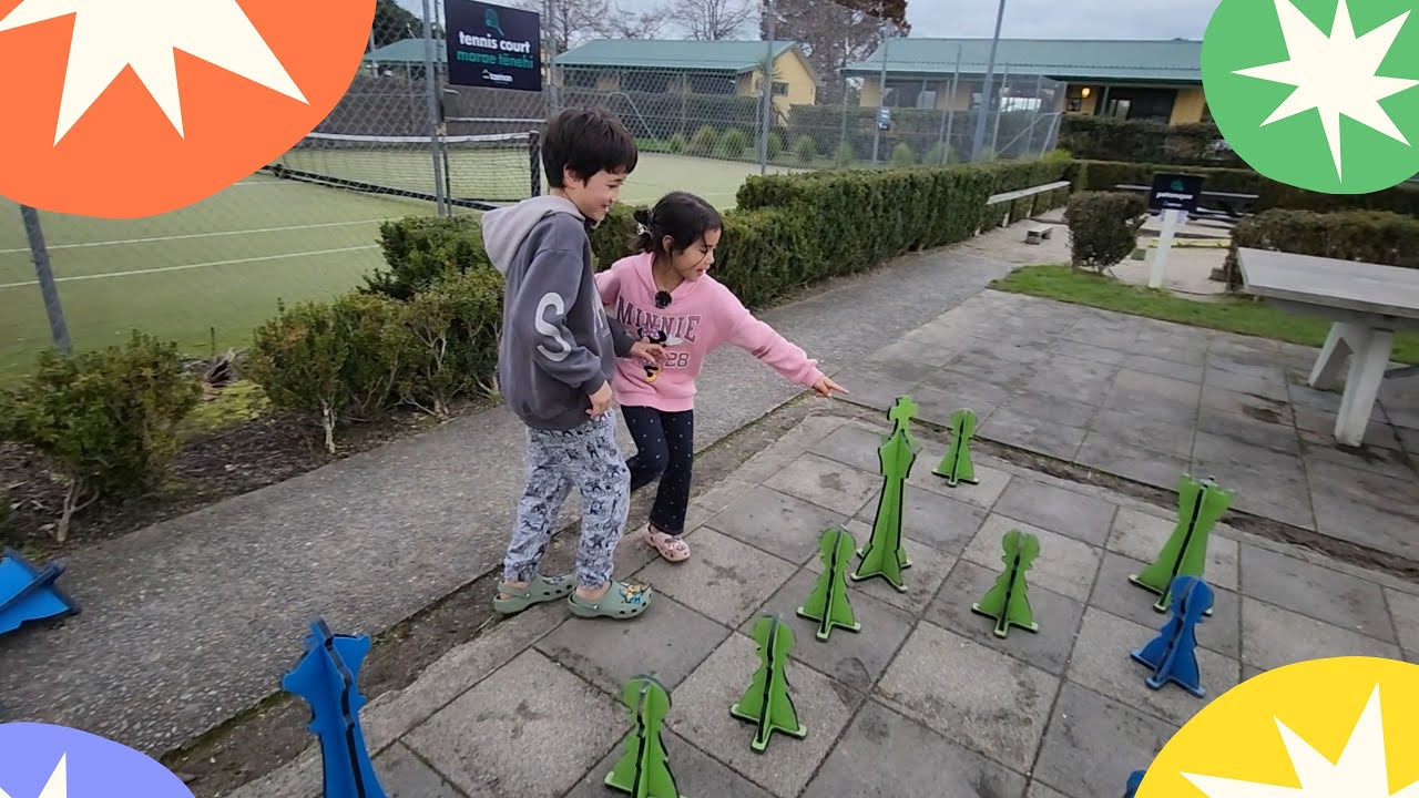 Epic Chess Game! Lucas & April Challenge Dad to a Strategic Showdown!