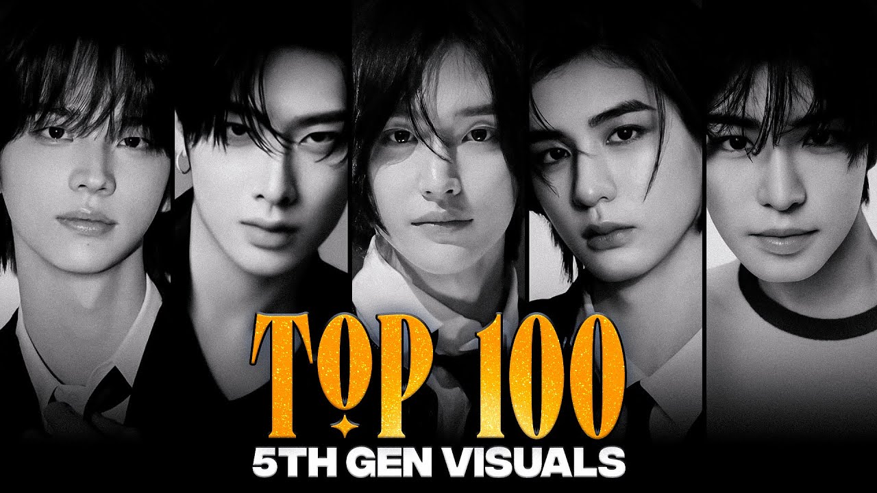 5TH GEN KPOP MALE IDOL VISUAL RANKING 2025