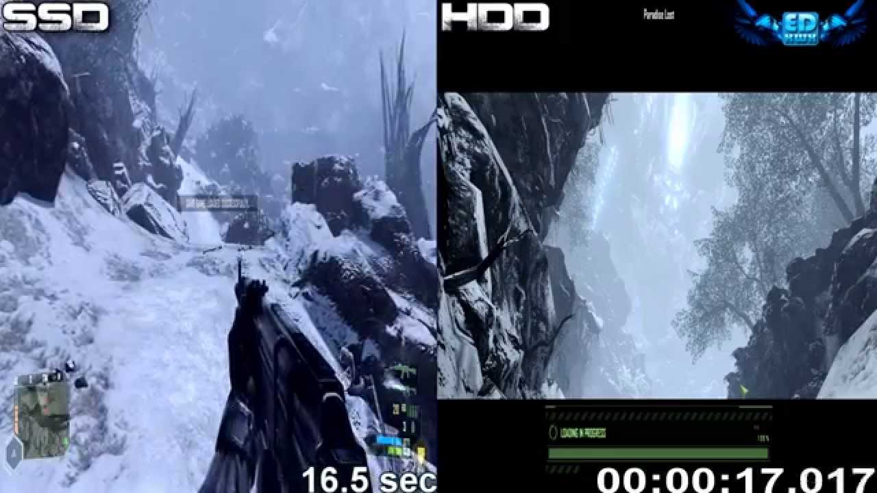 SSD VS HDD Gaming Performance - Load time Comparison 1080p