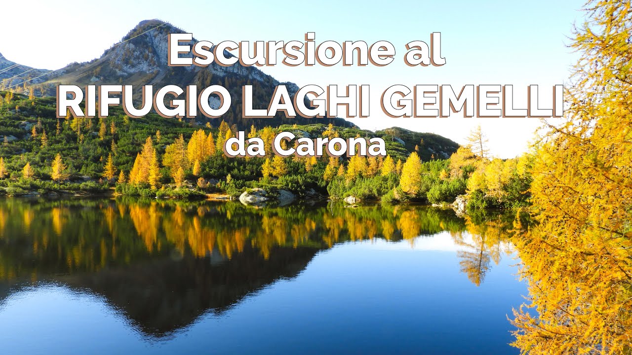 Escursione autunnale ai Laghi Gemelli da Carona per ammirare il foliage