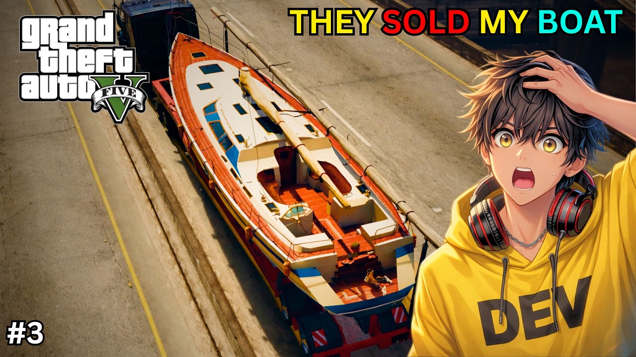GTA 5 GAMEPLAY #3 | JIMMY SOLD MICHEAL'S CAR