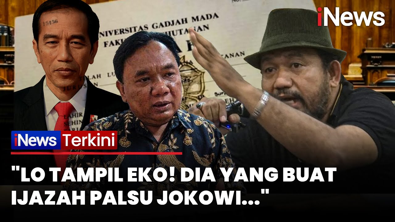 Rustam Buka-bukaan! Eks Ketua KPU Solo Eko Sulistyo Diduga Terlibat Pembuatan Ijazah Palsu Jokowi