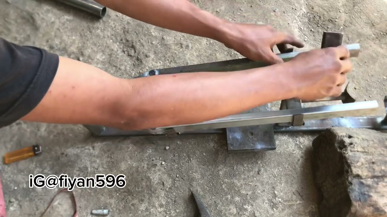 Cara bikin kerangka speda drag
