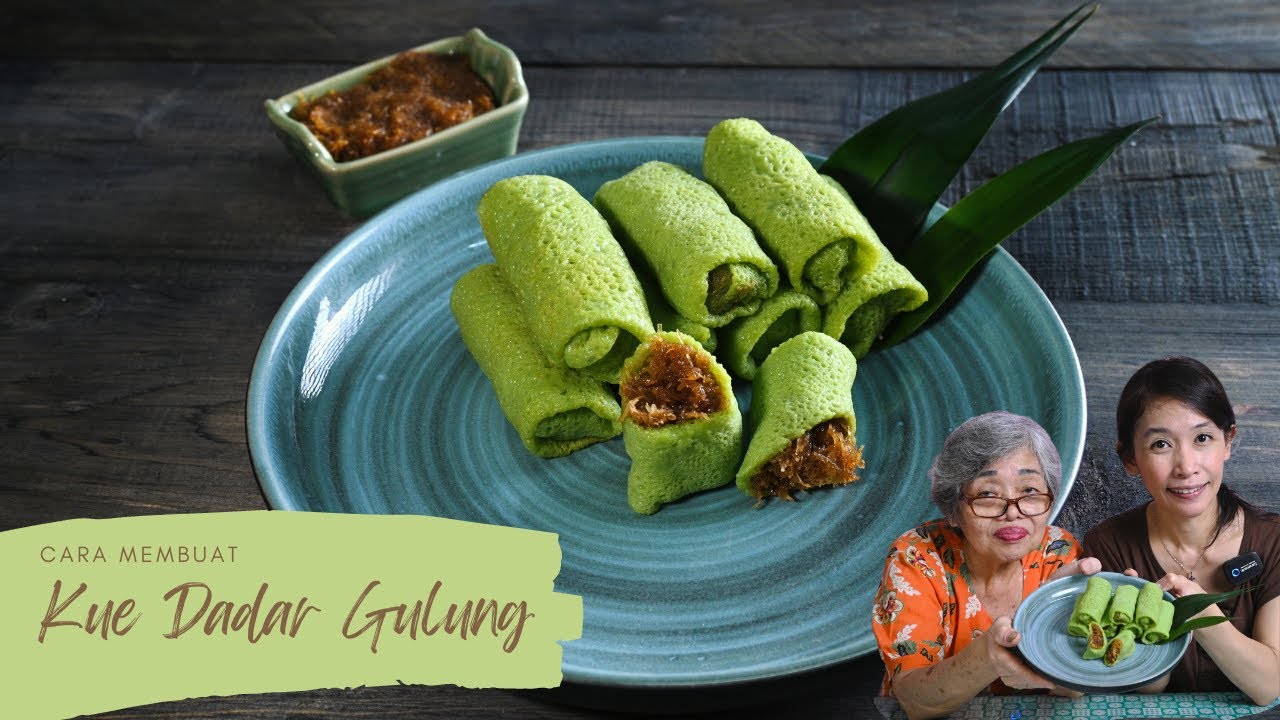 Cara Membuat Kue Dadar Gulung