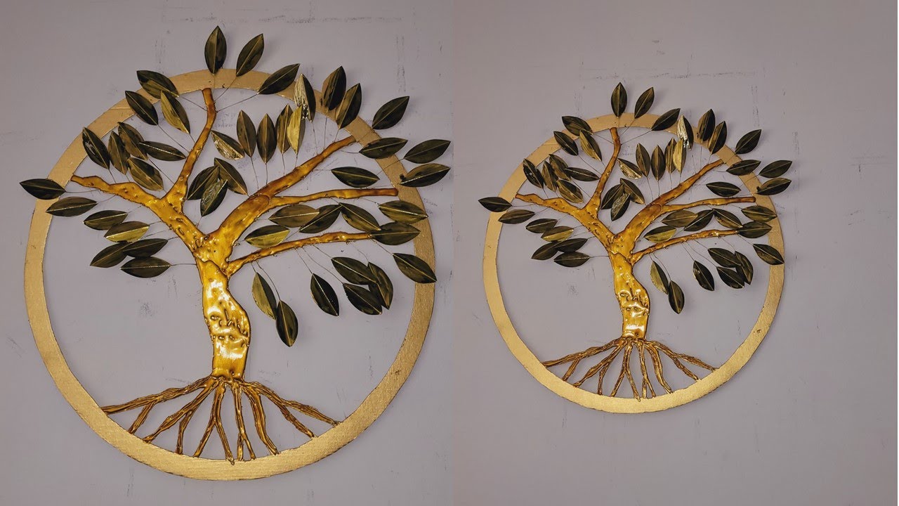 Bellísimo árbol de la vida. muy fácil y económico /Beautiful tree of life. very easy and cheap