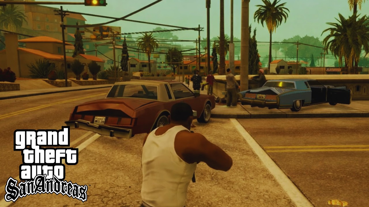 BRIGA DE GANGUES! DEITANDO OS BALLAS - GTA SAN ANDREAS #11 | PT-BR