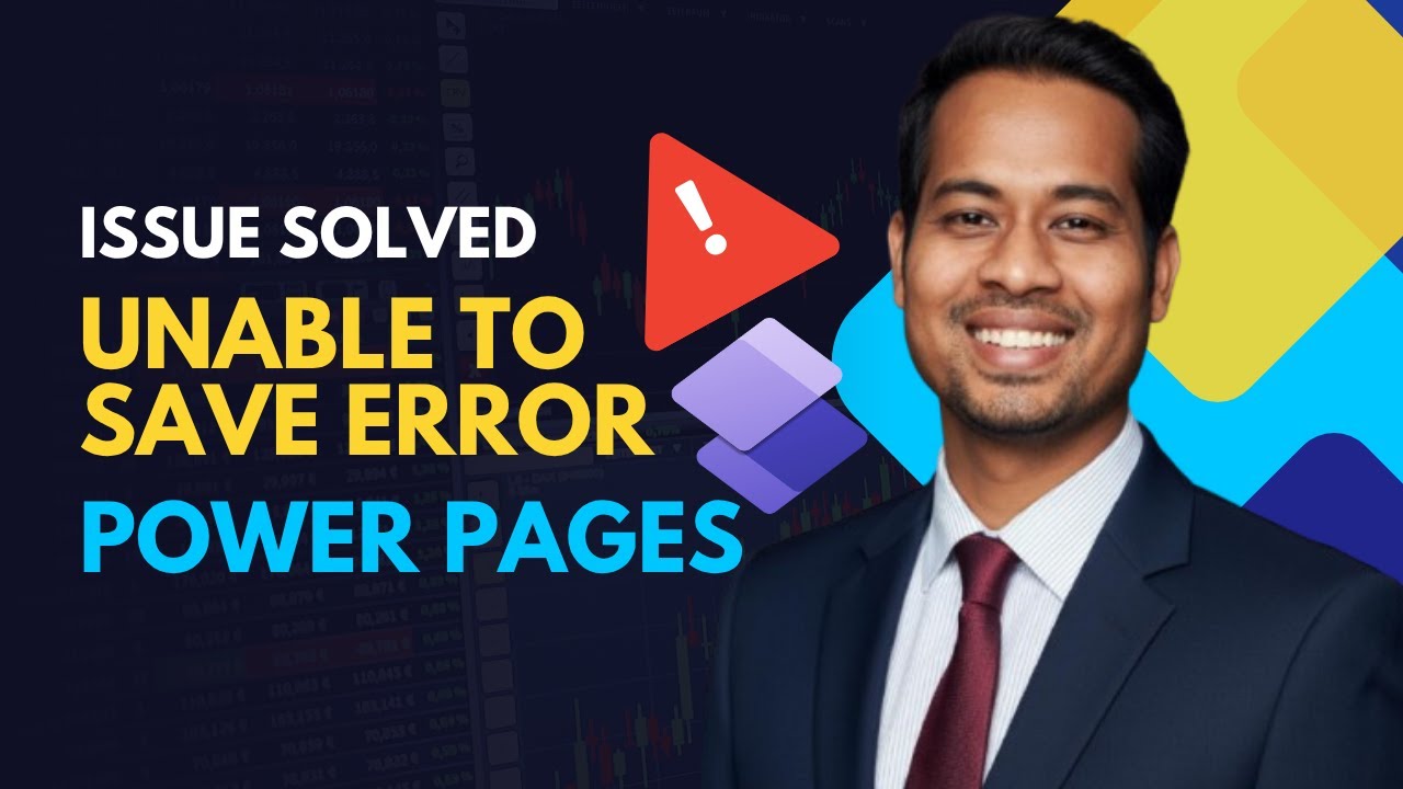 (Решено) Ошибка «Невозможно сохранить» — Power Pages делает её общедоступной