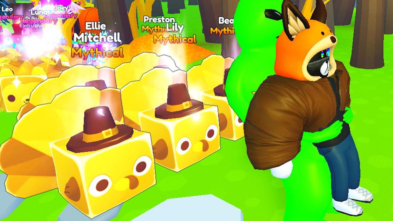 I HATCHED THE NEW MYTHICAL TURKEY! (Pet Simulator X!)