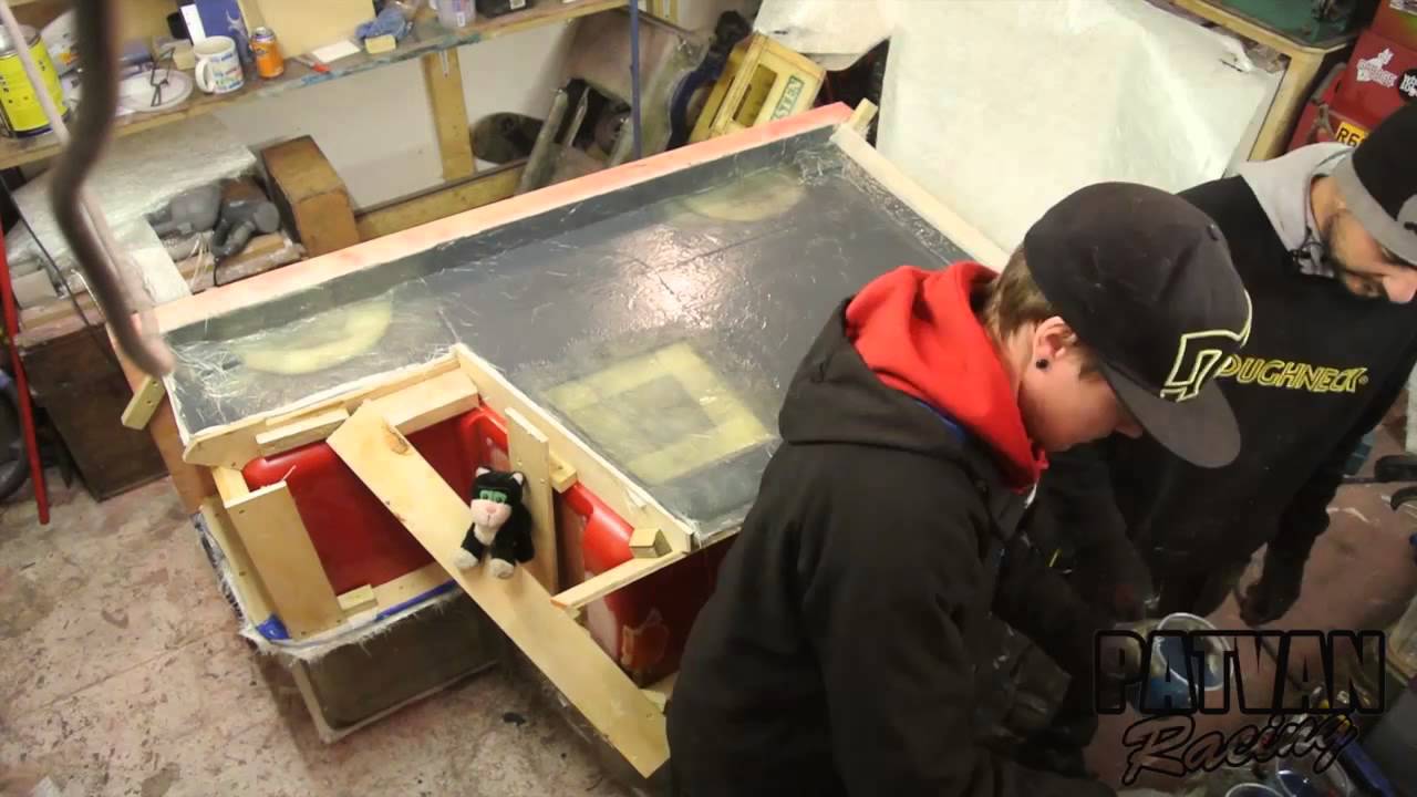 PVR - Fibreglass Body Part 2 - Taking A Mould