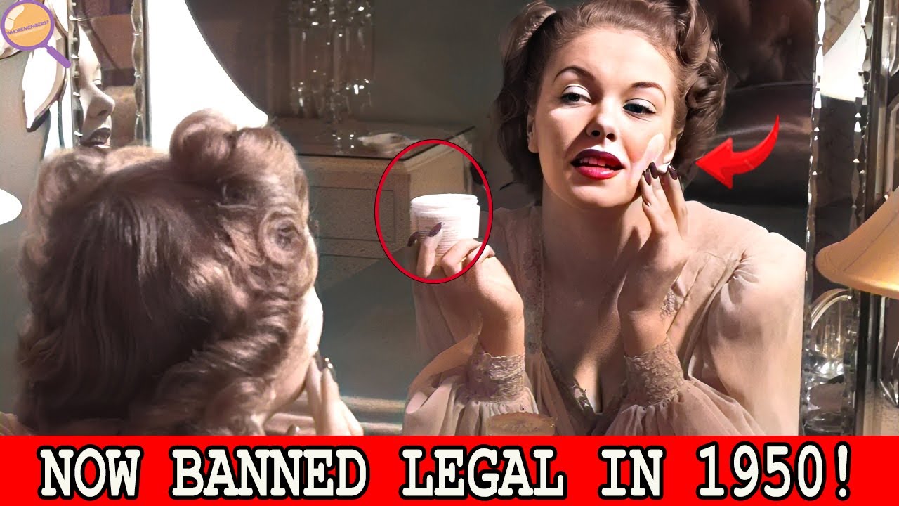 ILLEGAL NOW, But Normal in 1950s