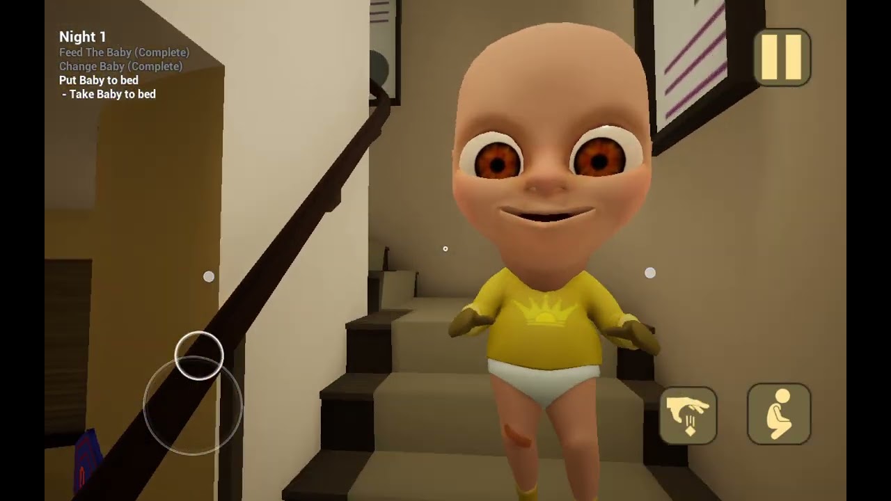 Я играл the baby in yellow для Android и ios
