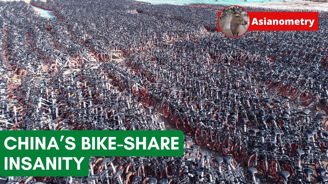 China's Bonkers Bike-share Bubble