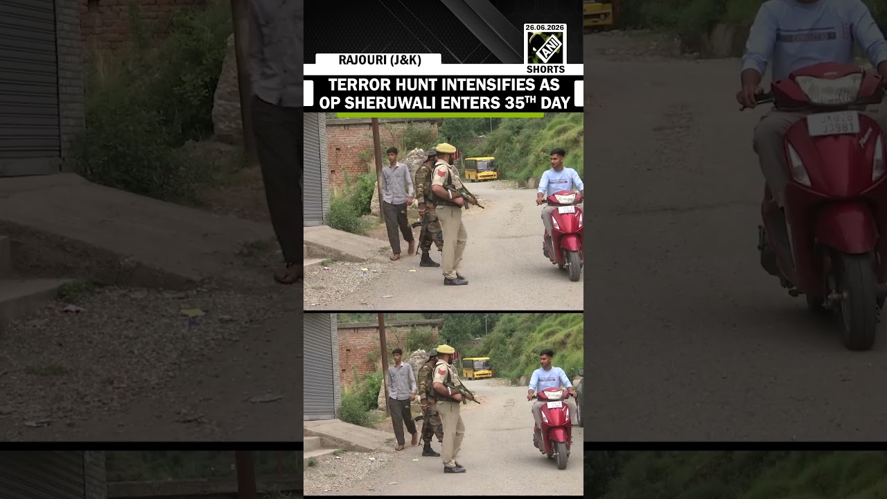 Watch! Massive anti-terror search operation &lsquo;Sheruwali&rsquo; continues for 35th day in J&K&rsquo;s Rajouri