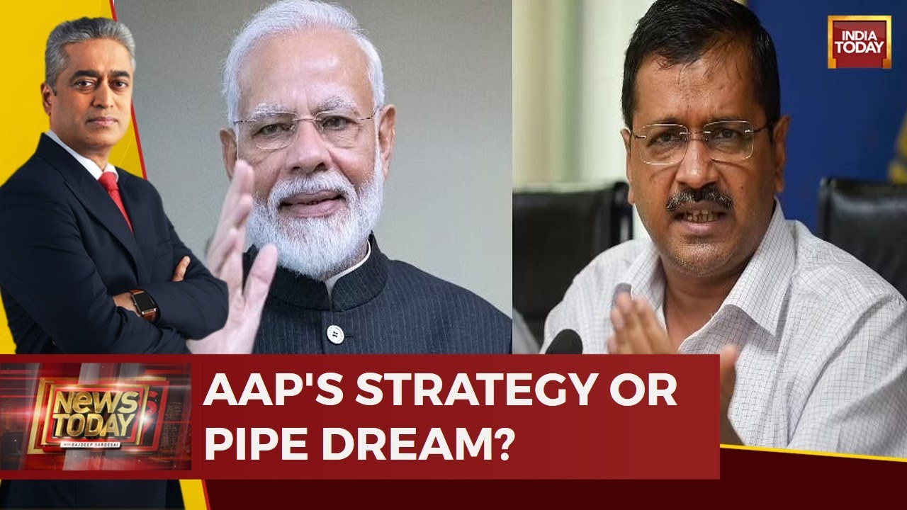 News Today With Rajdeep Sardesai LIVE: Kejriwal Vs Modi In 2024? | Kashmir Parties Unite Against BJP