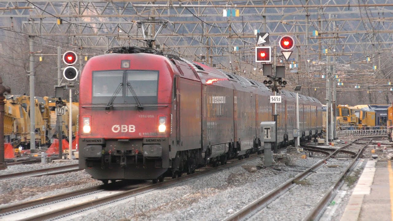 2025-01-03 Ferrovia del Brennero - Transiti di inizio anno 4/4 - Stazione di Peri
