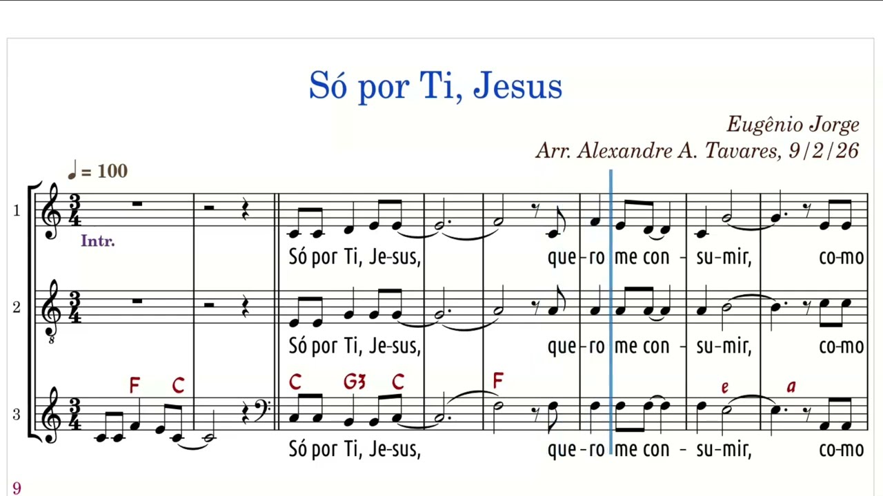 Só por Ti, Jesus