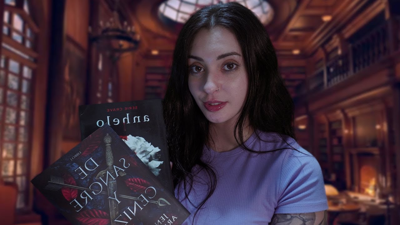 ASMR dependienta de librería 📚 Roleplay relajante