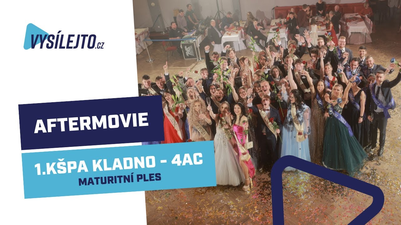 AFTERMOVIE | Maturitní ples 1.KŠPA Kladno 4A & 4C, 20. 1. 2023