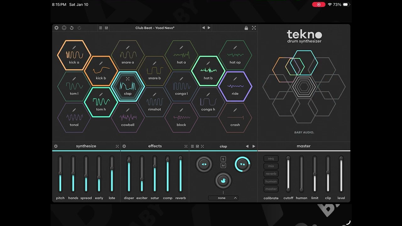 TEKNO ( drum synth ))))))))…DOPE!! ⭐️👌! (#TEKNO)