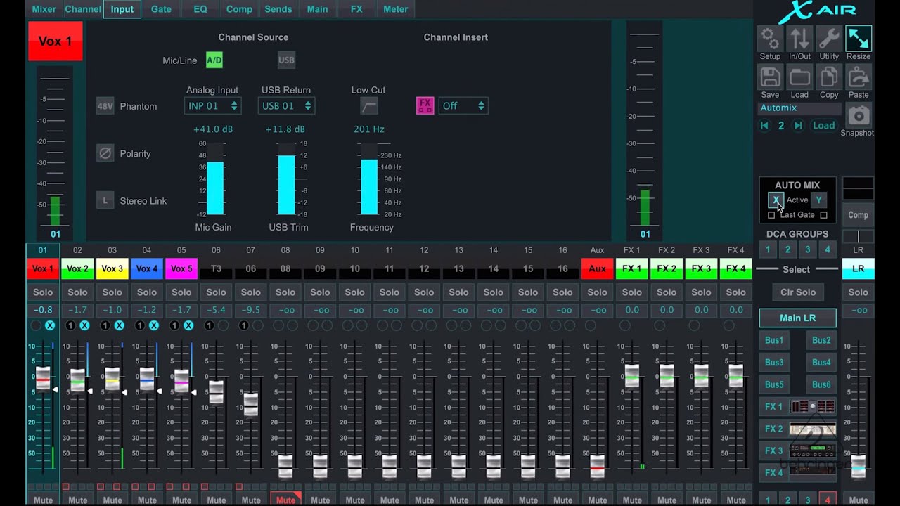 X AIR How To: Auto Mixing in Depth