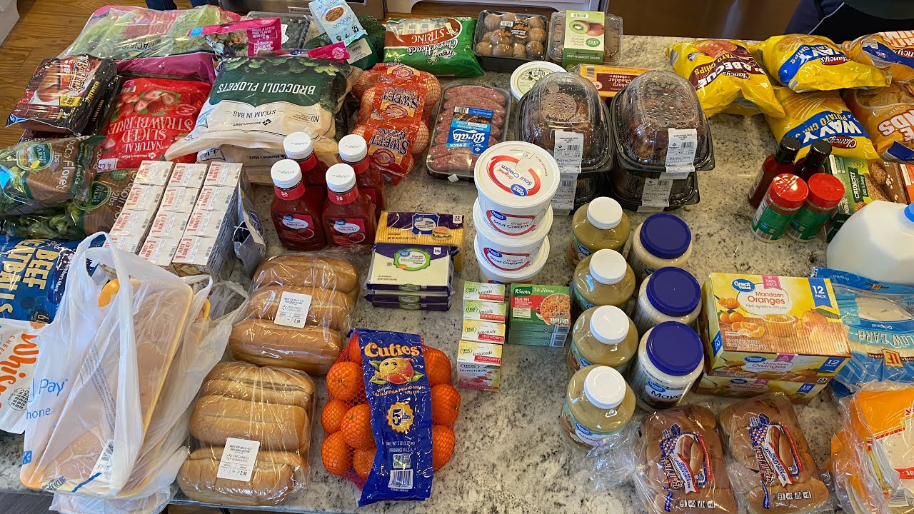 Large Family Grocery Haul | Sam&rsquo;s, Walmart, and Aldi
